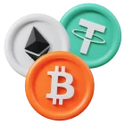 All cryptocurrencies are supported at Golden Luck Hub Online Casino